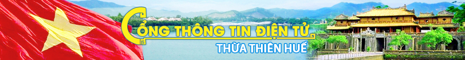 Cổng thông tin điện tử tỉnh Thừa Thiên Huế