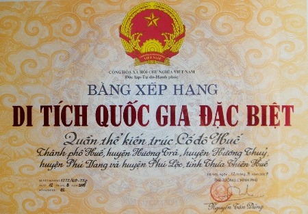 Quẩn thể di tích Cố đô Huế