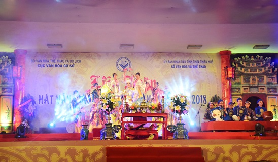 Chau Van singing festival held in Hue Festival 2018 