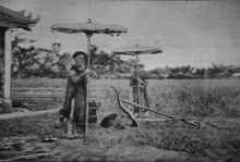 The preparation of Tich Dien ceremony in the past (Photo: internet) 