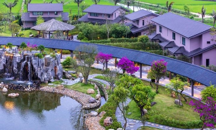 Nguồn khoáng nóng Mỹ An kết hợp với phương pháp Onsen chuẩn Nhật có tác dụng đặc biệt đối với trị liệu và chăm sóc sức khỏe