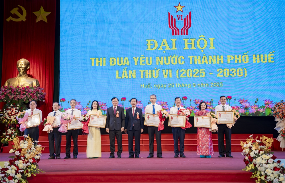 Đại hội Thi đua yêu nước thành phố Huế lần thứ VI