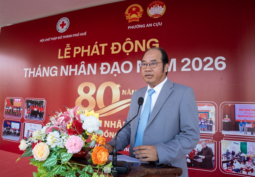 Th&aacute;ng Nh&acirc;n đạo năm 2026: hướng đến hỗ trợ hơn 5.000 lượt người c&oacute; ho&agrave;n cảnh kh&oacute; khăn