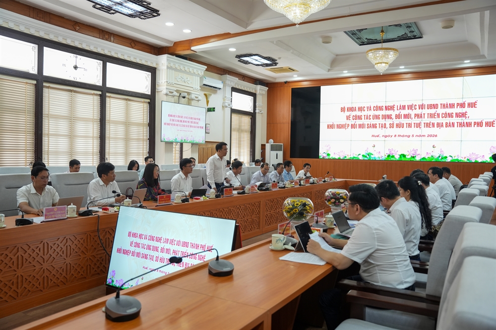 Th&uacute;c đẩy ứng dụng, ph&aacute;t triển c&ocirc;ng nghệ, đổi mới s&aacute;ng tạo tr&ecirc;n địa b&agrave;n th&agrave;nh phố Huế