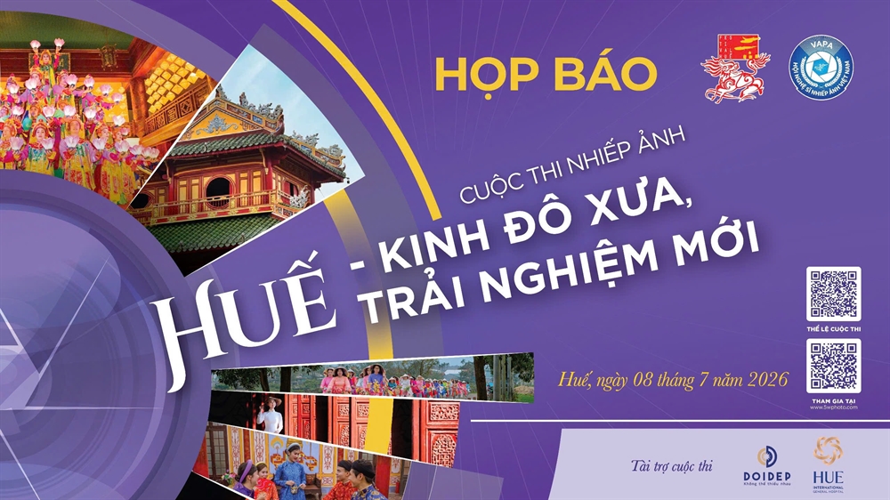 Ph&aacute;t động Cuộc thi nhiếp ảnh &ldquo;Huế - Kinh đ&ocirc; xưa, trải nghiệm mới&rdquo;