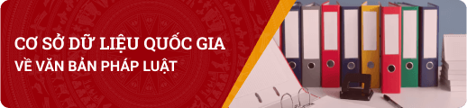 Cơ sở dữ liệu Quốc gia - văn bản pháp luật