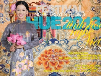 Poster Festival nghề truyền thống Huế 2013